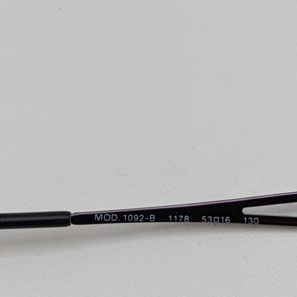 🕶️Made in Italy! Versace Mod.1092-B Eyeglasses 53/16 130 /KAB802🕶️ - Picture 3 of 9